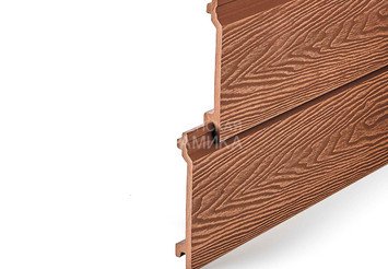 Фасадная панель EasyDecking Wood-X, 156х21x3010 мм, Коричневый 4