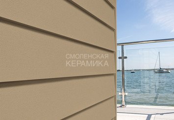Доска Cedral Lap Smooth 3600 mm C11 Золотой песок 1
