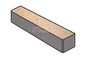 Гранитная тротуарная плитка Готика, Ригель Granite FINO, 360x80x100, Павловское 1