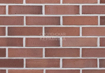 Клинкер фасадный Керма Премиум Бордо риф 1 НФ 3