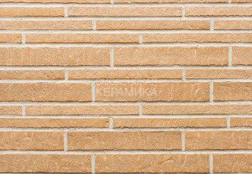 Клинкерная плитка фасадная Stroher 355 sandschmelz 14 мм 1