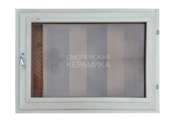 Форточка ОСИНА бронза (1стекло обычное 1тонир.) 500*600 1