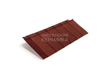 Композитная черепица Metrotile IPANEL Красный 1