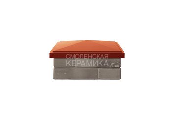 Колпак Zking BONAmono 385х385мм, 400х400мм красный 2