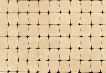 Тротуарная плитка BRAER Классико круговая, Песочный 1