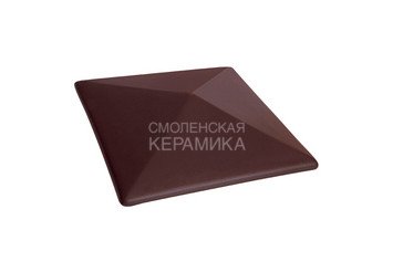 Керамическая шляпа King Klinker 310х310 кармазиновый остров 1