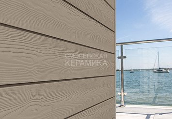 Доска Cedral Click Wood 3600 mm C14 Белая глина 1