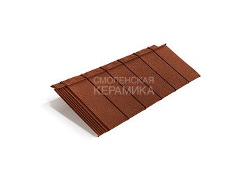 Композитная черепица Metrotile IPANEL Терракотовый 1