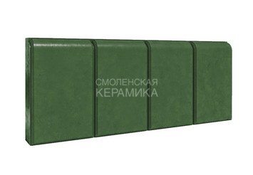 Бордюр ZKING Стоун 500×200×50мм, красный 1