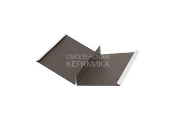 Ендова специальная 232х60,5х60,5х232мм ((Длина 2.00м) AQUASYSTEM PE Rooftop Бархат Zn 180 3