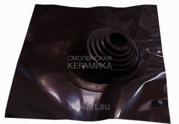 Фланец Мастер Флеш YS-06 660х660 (d 203-280) (RES-2 угл) цв. коричневый (32) 1