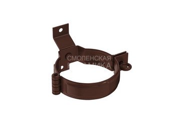 Декоративный хомут трубы под дерево с компл. крепл. N (1) 100, AQUASYSTEM PU RAL8017 1