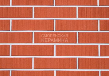 Кирпич облицовочный КЕРМА 1НФ, Красный бархат 1