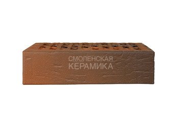 Кирпич лицевой керамический ЛСР Красный флэш рустик, 1НФ 7