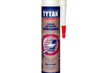 Герметик кровельный битумно-каучуковый, черный Tytan, 310мл (99963) 1