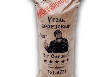 Уголь древесный 10кг 1