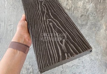 Террасная доска Latitudo Solid полнотелая 150x21x3000 мм, Венге 6