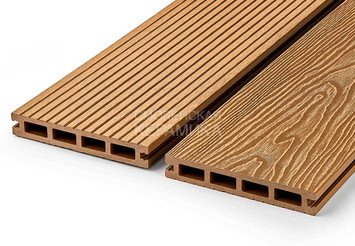 Террасная доска EasyDecking Wood-X 146x23x4010 мм, Дуб 1