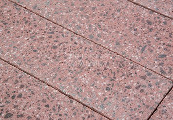 Гранитная тротуарная плитка Готика, Плита Granite FINO, 500x125x100, Ладожский 2