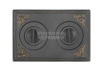 Плита Усиленная чугунная П2-510(В) (510х340) Бронза 1