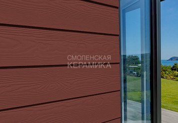 Доска Cedral Lap Wood 3600 mm C61 Красная земля 1