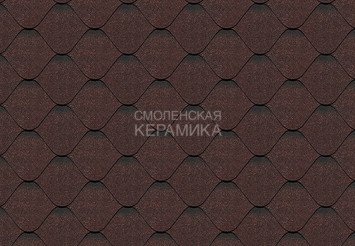 Гибкая черепица Döcke Premium НИЦЦА какао 1