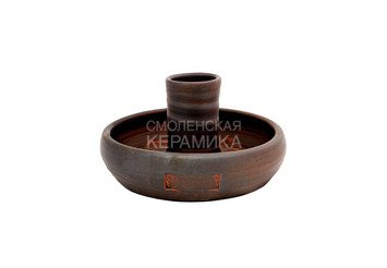 Курница 21 см керамическая для запекания курицы для тандыров Амфора 1