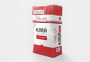 Клей для внутренних работ с камнем White-Hills Стандарт серый, 25 кг 1