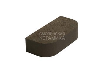 Кирпич печной радиальный LODE Brunis, 250х121х65, коричневый 1