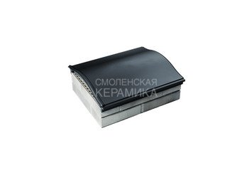 Парапет Zking Monblan 385х510 на 1,5 кирпича черный 2