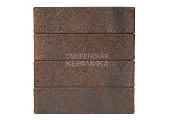 Кирпич лицевой керамический ЛСР Ореховый флэш, крафт, 1НФ 4