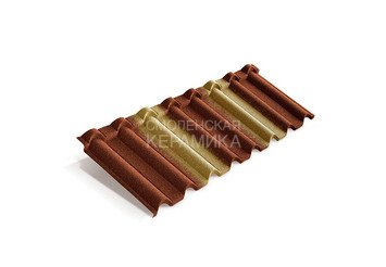 Композитная черепица Metrotile GALLO Терракотово-жёлтый 1