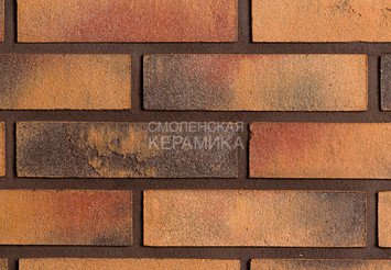 Минеральный кирпич Real Brick KP/1НФ Loft Янтарь 1