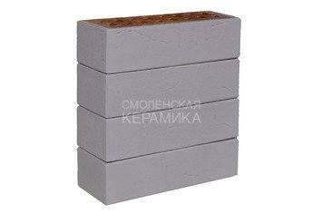 Клинкер фасадный ЛСР «Осло» серый винтаж 4