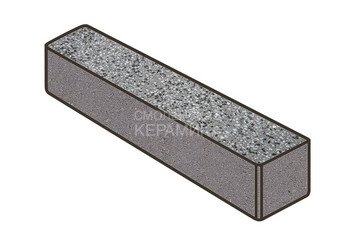 Гранитная тротуарная плитка Готика, Ригель Granite FINO, 360x80x100, Белла Уайт 1