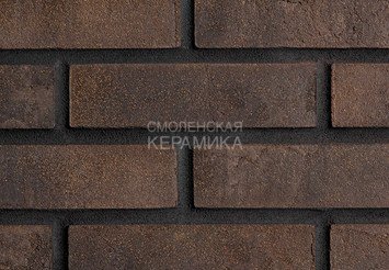Минеральный кирпич Real Brick KP/0,7НФ базовый Умбра 1