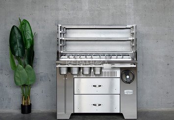 Мангал многофункциональный угольный УММ/2-ROBATA L1200 2