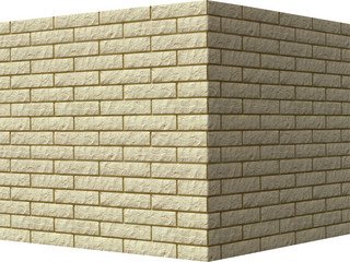 Декоративный камень 400-15 White Hills "Толедо" (Toledo), бежевый, угловой