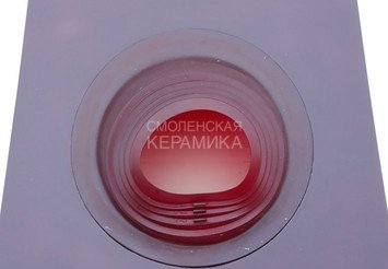 Фланец Мастер Флеш БЛР №-6 660х660 (d 203-280) (RES-2 угл) цв. красный 1