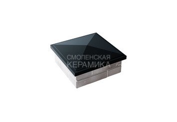 Колпак Zking BONAmono 385х385мм, 400х400мм черный 1