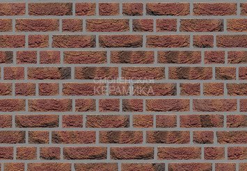 Кирпич ручной формовки Wesretwaelder Klinker Nr. 1 Bronze-bunt geflammt WF 1