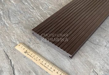Террасная доска Latitudo Solid полнотелая 150x21x3000 мм, Венге 5