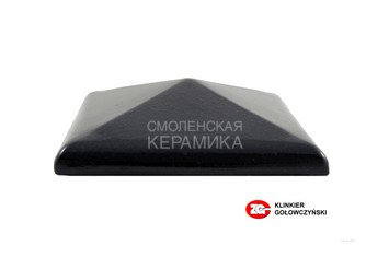 Колпак для забора ZG Clinker клинкерный С30 темно-коричневый 1