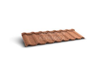 Композитная черепица Gerard Milano Chestnut (каштан) 2