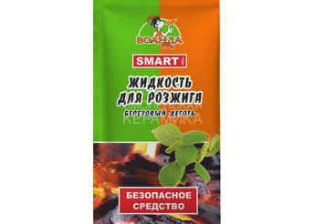 Жидкость для розжига Smart (березовый деготь), 100мл (24шт) 1