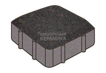 Тротуарная плитка Готика, Старая площадь Premiun Gold, 160x160x60 мм, цвет Голд 21 1