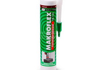 Герметик термостойкий (315*C) силикон. красный Makroflex, 300мл (217580) (12 шт/уп) 1