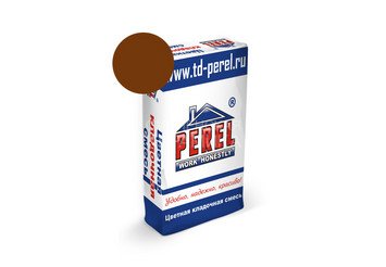 Цветная кладочная смесь Perel VL 5252 коричневая, 52 кг 1