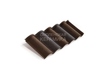 Композитная черепица Metrotile ROMANA Кофейно-серый 1