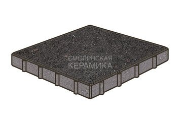 Тротуарная плитка Готика, Квадрат Premium Gold, 500x500x120 мм, цвет Голд 21 1
